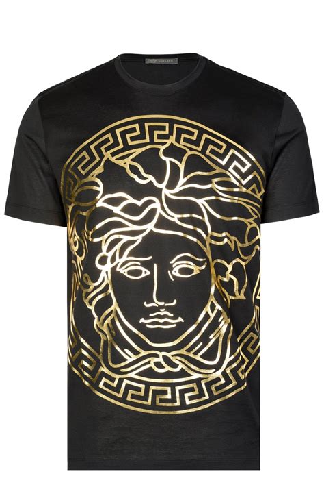 versace tee shirt medusa|versace look alike shirts.